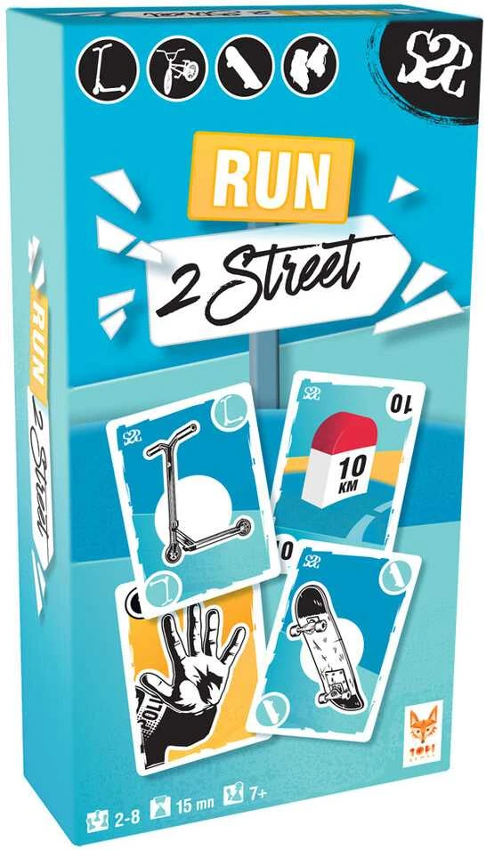 Topi Games Run 2 Street Card game