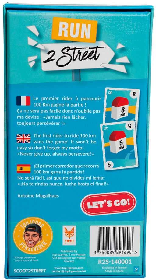 Topi Games Run 2 Street Card game