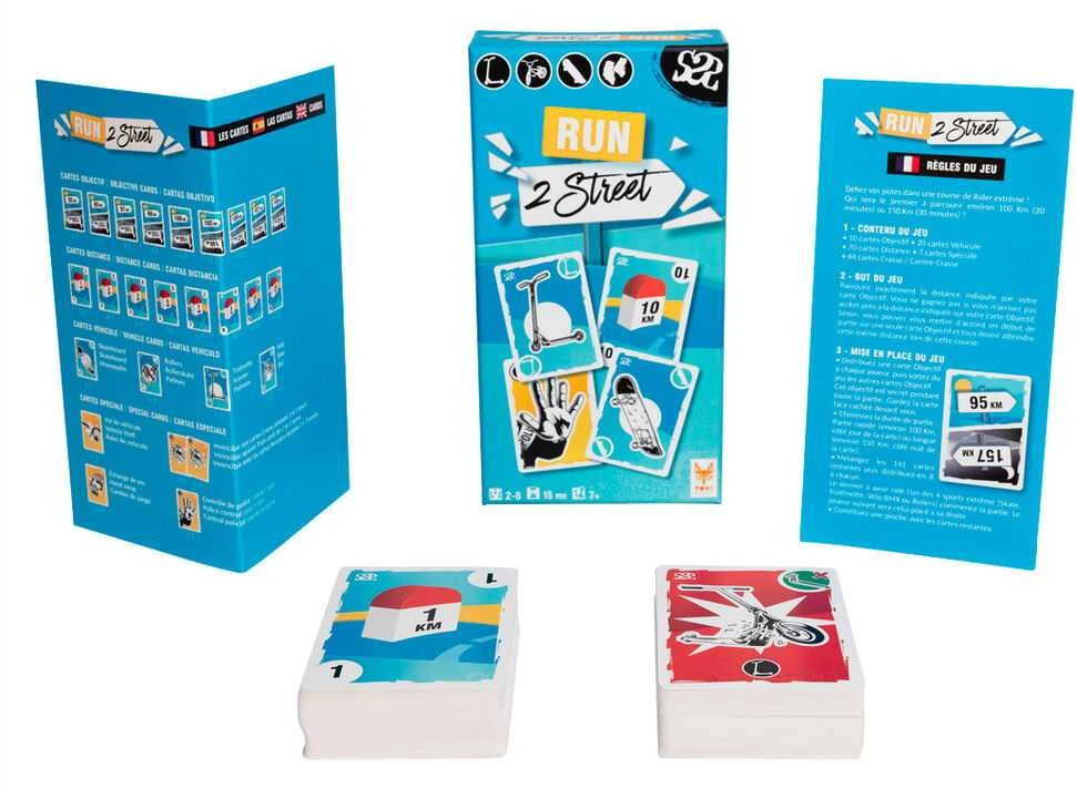 Topi Games Run 2 Street Card game