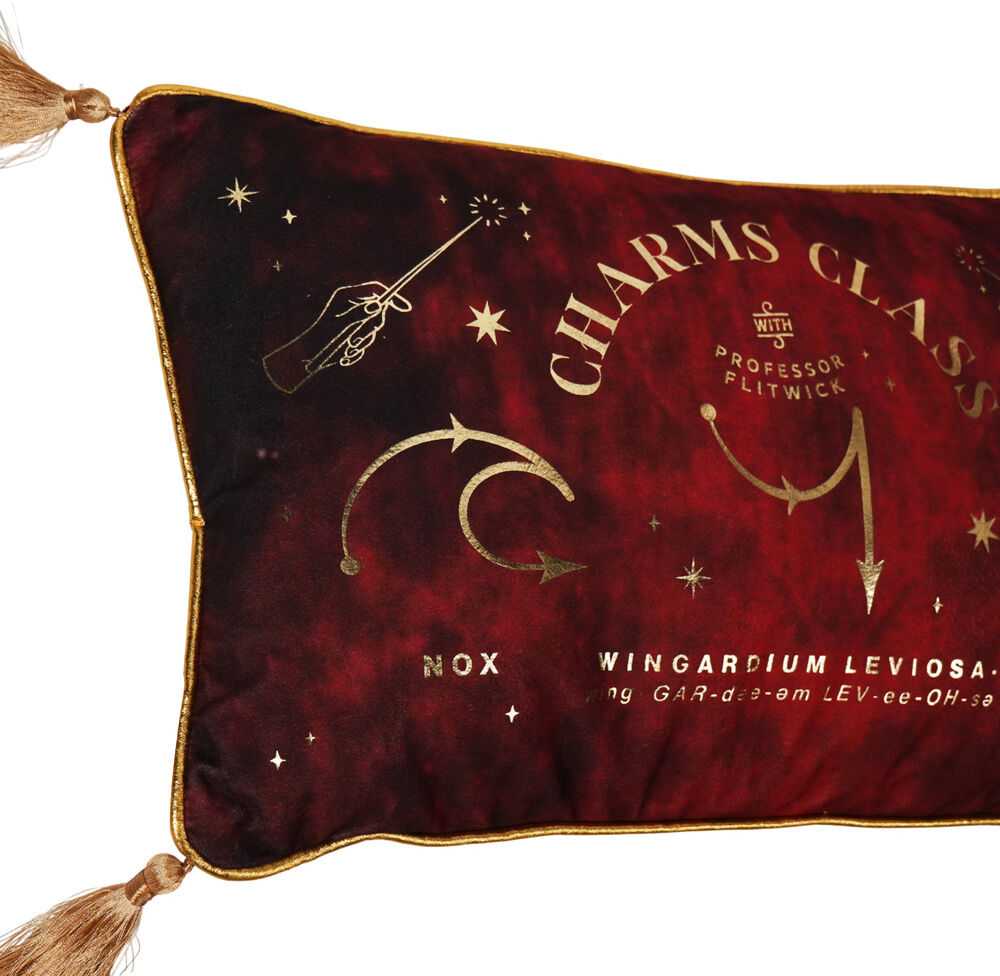 Widdop Co Harry Potter Charms Class velvet cushion