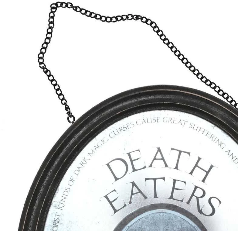Plakatas Widdop Co Harry Potter Dark Arts Death Eater mirrored plaqued