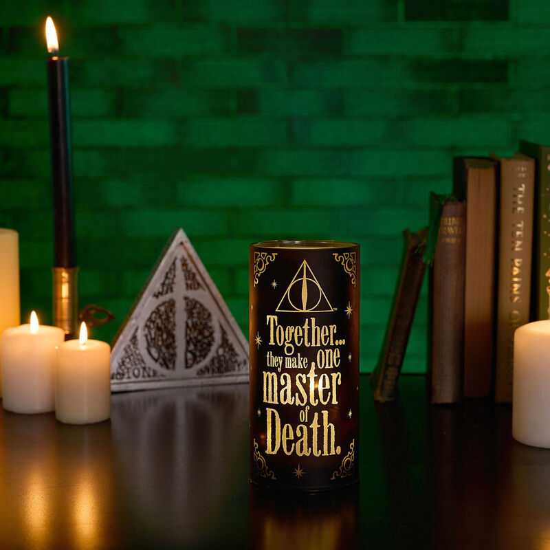 Widdop Co Harry Potter Dark Arts Deathly Hallows light upp tube