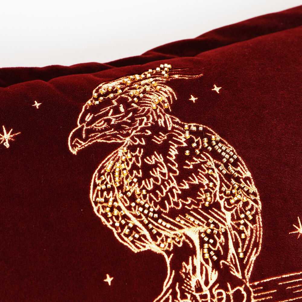 Widdop Co Harry Potter Fawkes velvet cushion