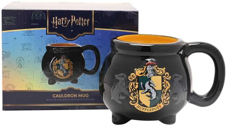 Widdop Co Harry Potter Hufflepuff cauldron mug