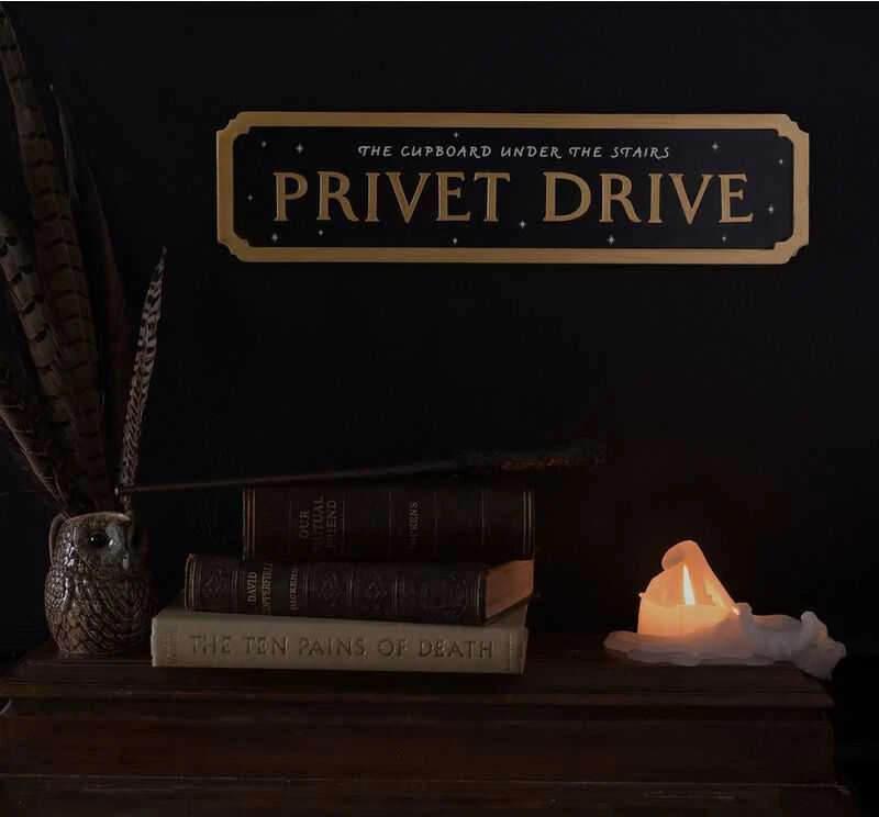 Plakatas Widdop Co Harry Potter Privet Drive sign