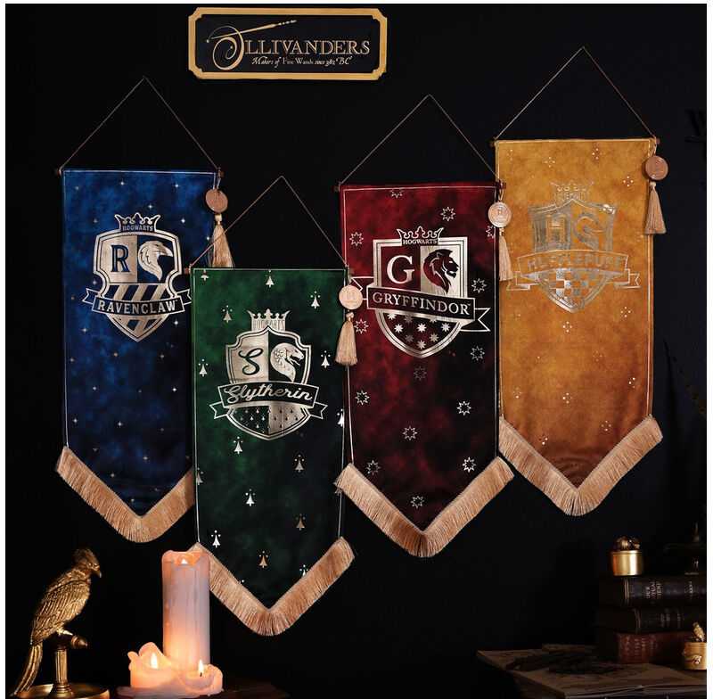 Widdop Co Harry Potter Slytherin hanging banner