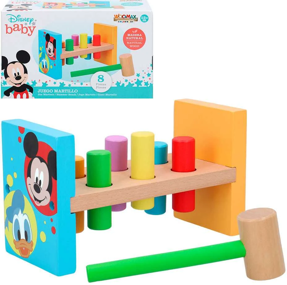 Woomax Medinis žaidimas Disney Plaktukas (8 pcs)