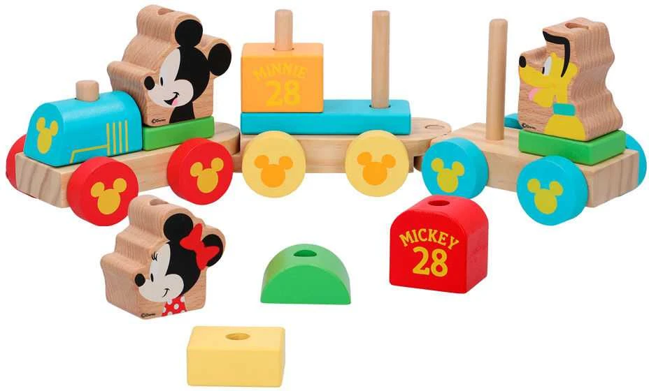 Woomax Traukinys Mickey & Minnie 14 pcs 34 cm (18+ mėnesių)