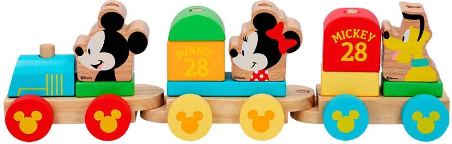 Woomax Traukinys Mickey & Minnie 14 pcs 34 cm (18+ mėnesių)
