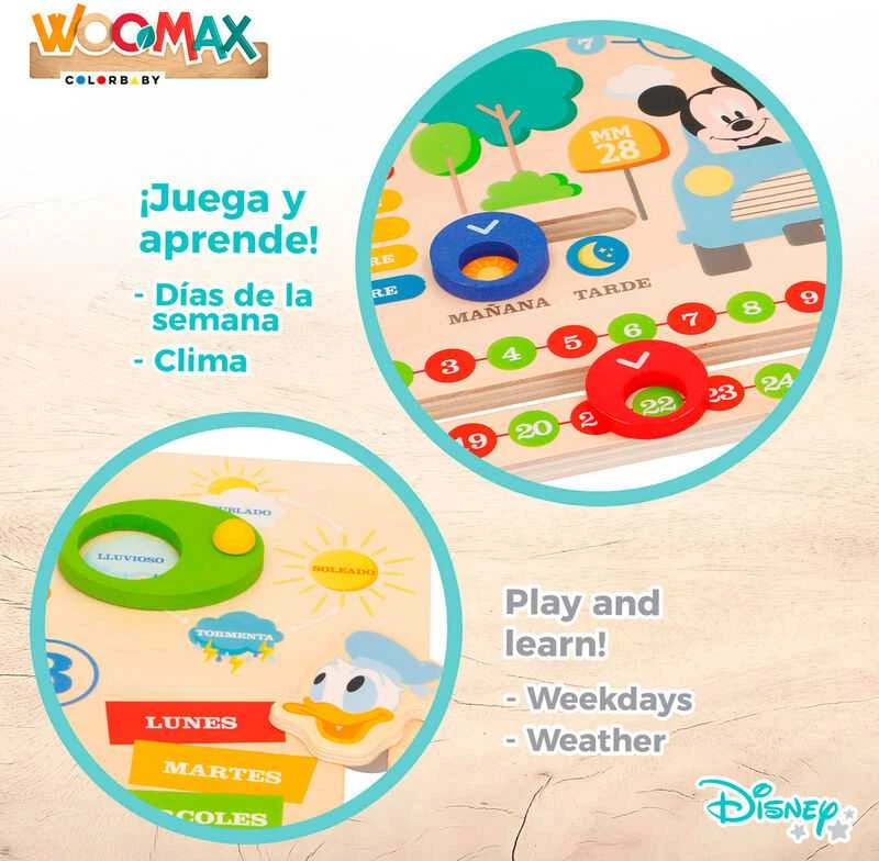 Woomax Disney Calendar educational game
