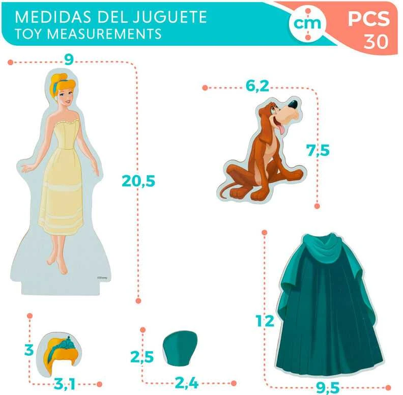 Keičiama magnetinė puzlė Woomax