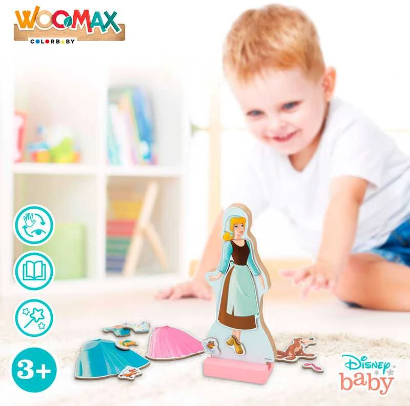 Keičiama magnetinė puzlė Woomax