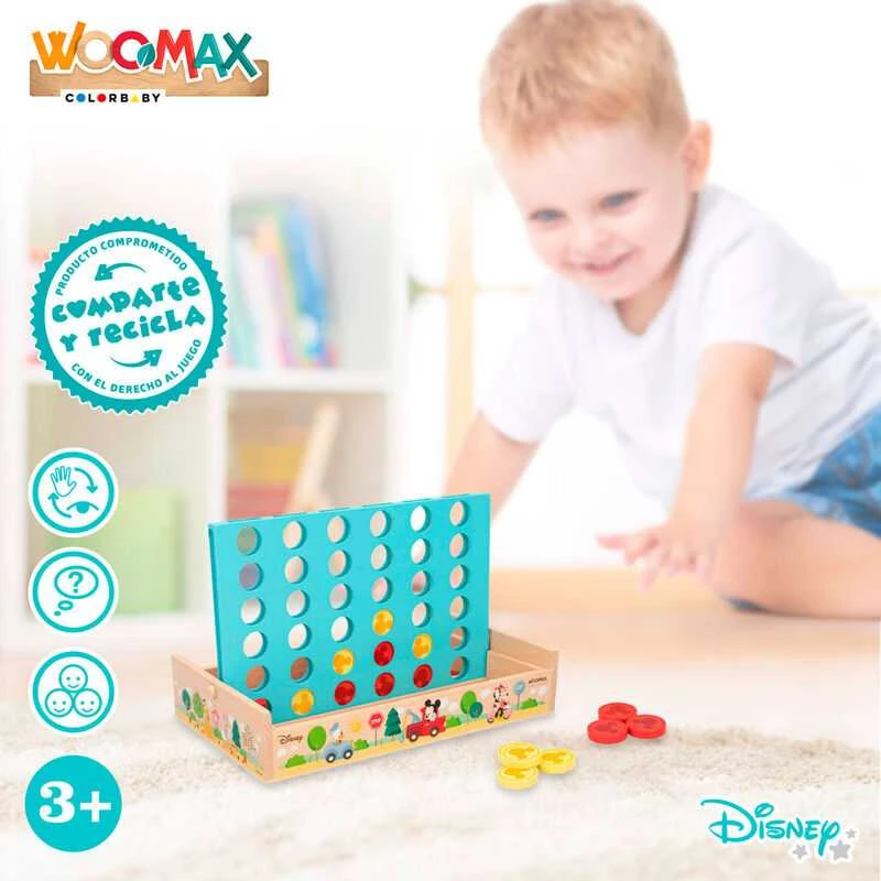 Woomax Disney Four in a Row wooden game
