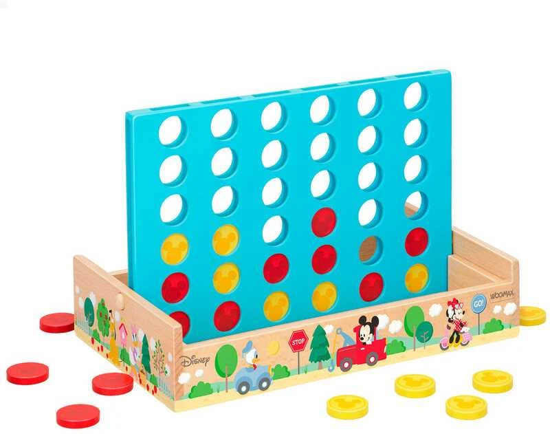 Woomax Disney Four in a Row wooden game