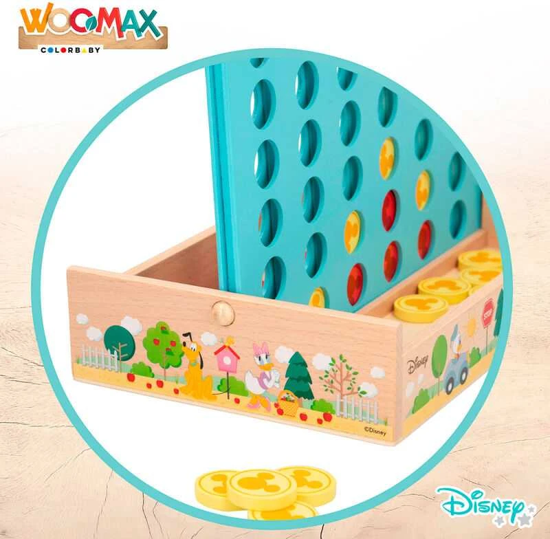 Woomax Disney Four in a Row wooden game