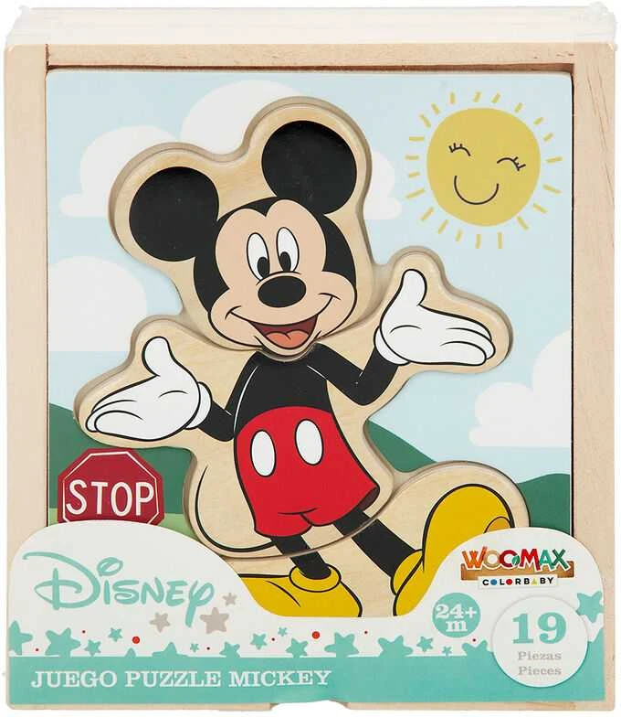 Dėlionė Woomax Vaikiška medinė puzlė Disney Medžio (19 pcs)