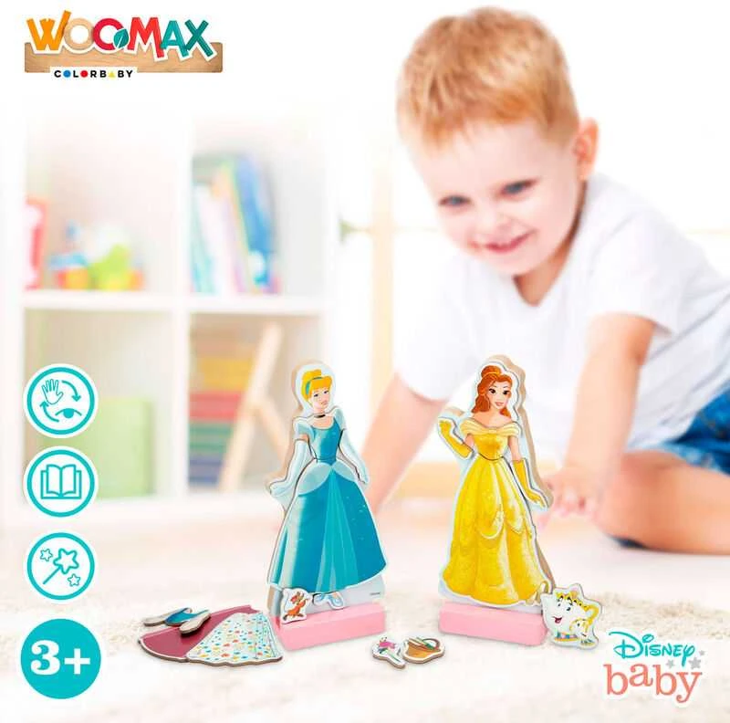 Woomax Edukacinis žaidimas Pricess Disney Medžio