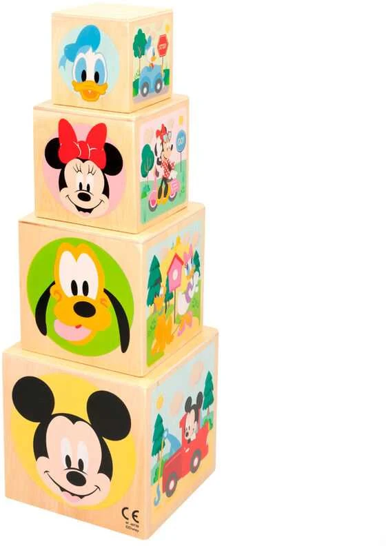 Woomax Disney wooden cubes tower