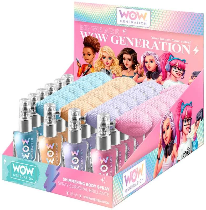 Kids Euroswan Hiszpania Wow_Generati Kosmetikos rinkinys WOW generation Body spray WOW00014