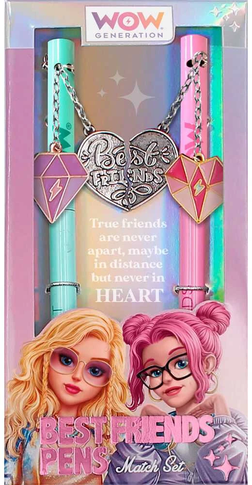 WOW GENERATION rašiklis BFF Pens Set, 2vnt., asort., WOW00075