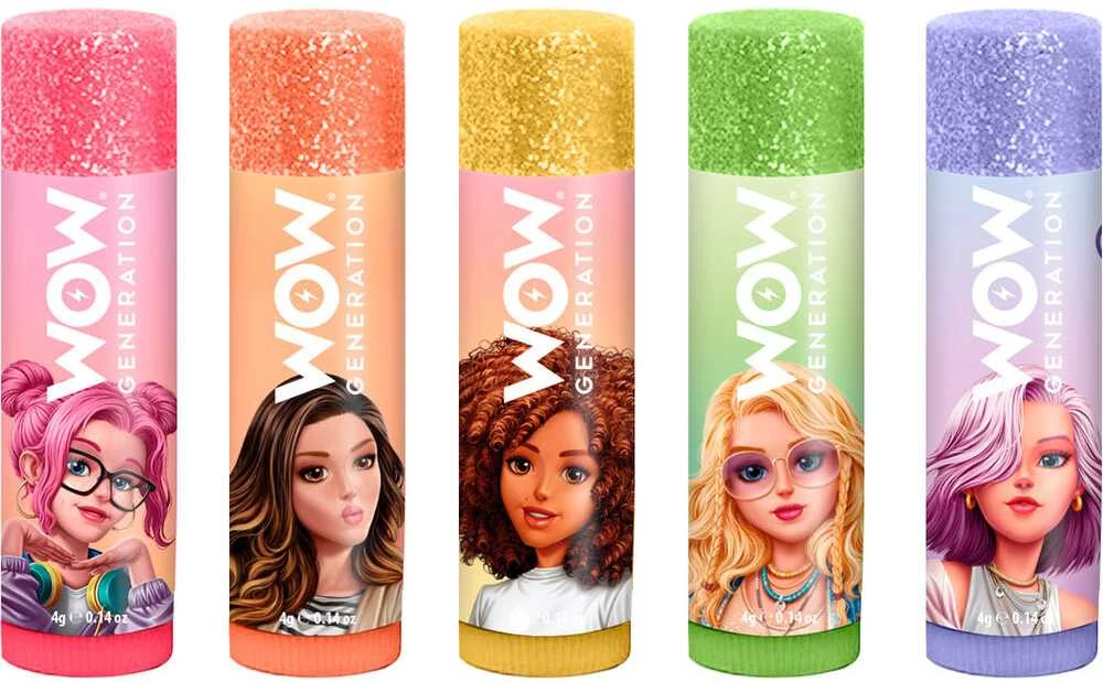 Kids Euroswan WOW GENERATION lūpų balzamas Flavoured Lūpų balzamas, asort., WOW00112