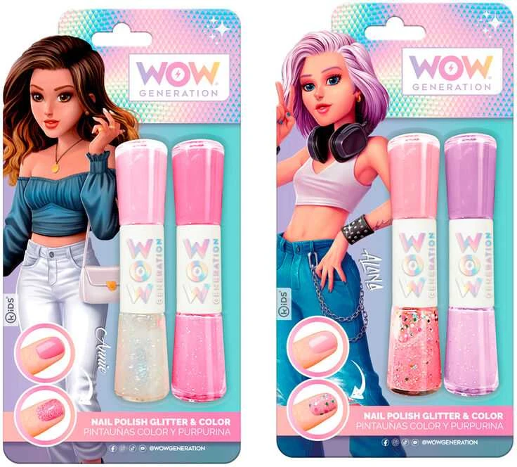Kids Euroswan Hiszpania Wow kartos nagų lakas