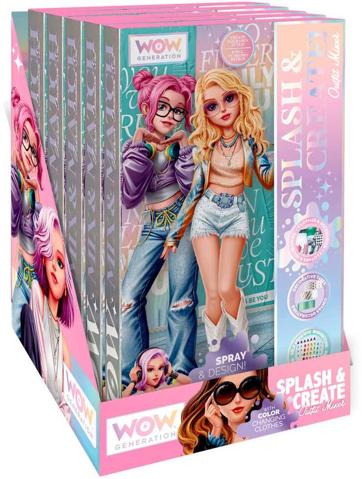 Kids Euroswan WoW Generation Rinkinys Purškiklis & Design 100 el. WOW00085