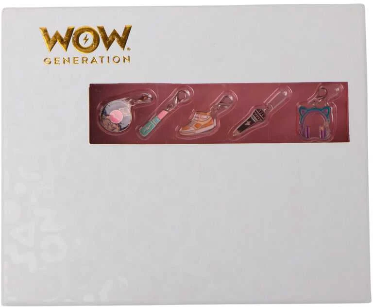 Kids Euroswan Hiszpania WoW Generation Creative Rinkinys Deluxe su 5 metaliniai pakabukai apyrankėms WOW00005