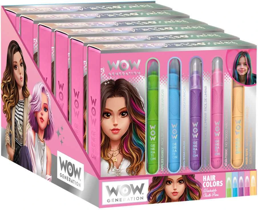 WOW GENERATION plaukų dažymo kreidelės, WOW00165