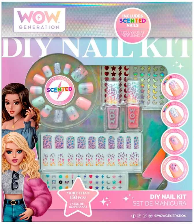 Kids Euroswan Wow kartos nagų rinkinys