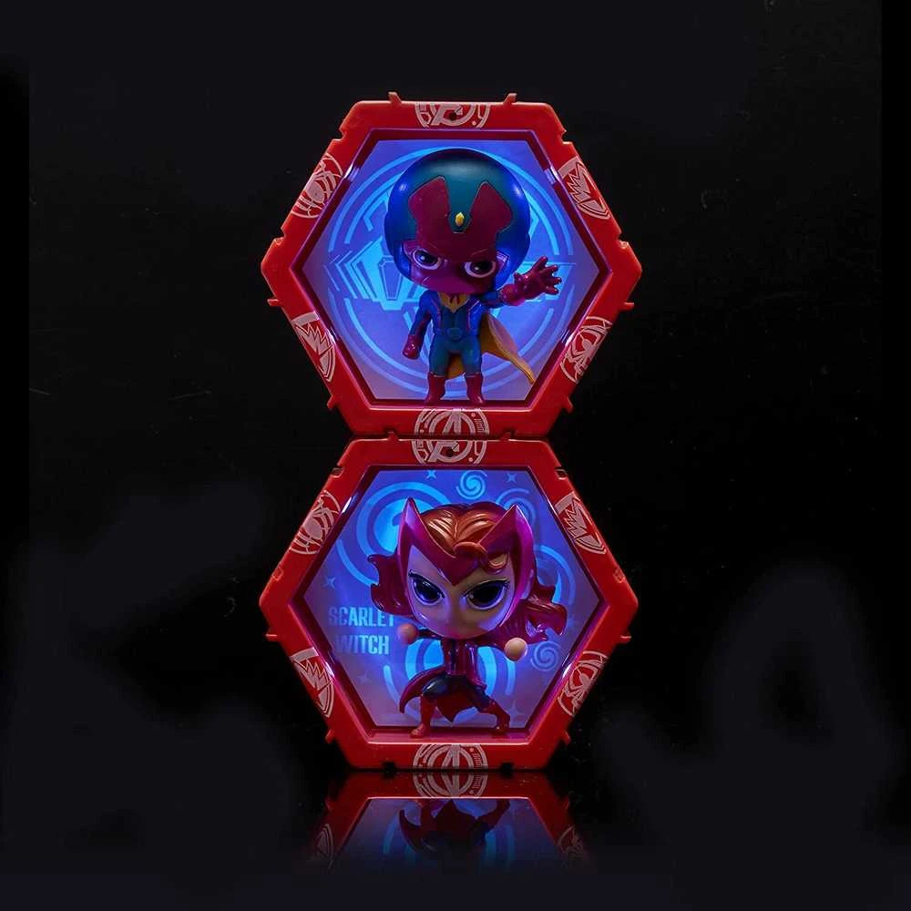 WOW STUFF - WOW PODS WOW! POD Marvel Vision + Scarlet led figures set
