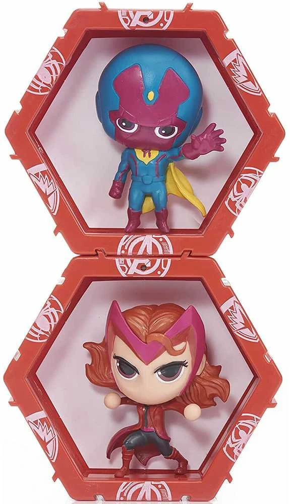WOW STUFF - WOW PODS WOW! POD Marvel Vision + Scarlet led figures set