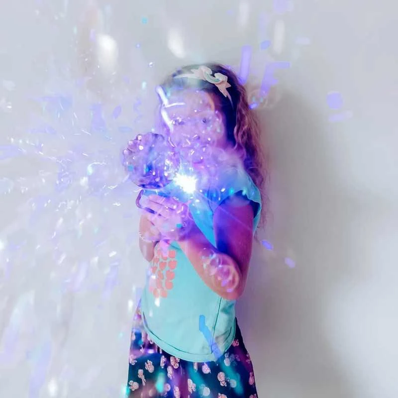 Muilo burbulų šautuvas BubbleBubble