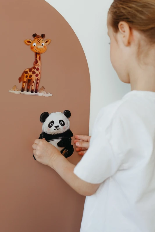 Magnetinių dėlionių rinkinys vaikams – gyvūnai