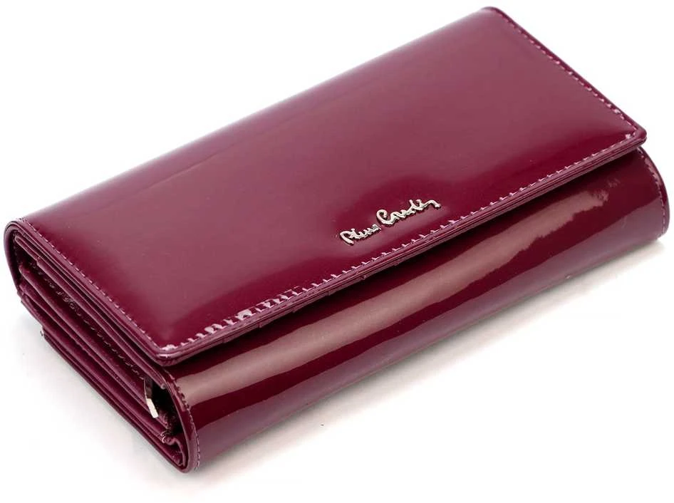 Moteriška piniginė Pierre Cardin 07 SHINY 121 violetinė