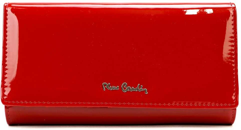 Moteriška piniginė Pierre Cardin 07 SHINY 102 raudona