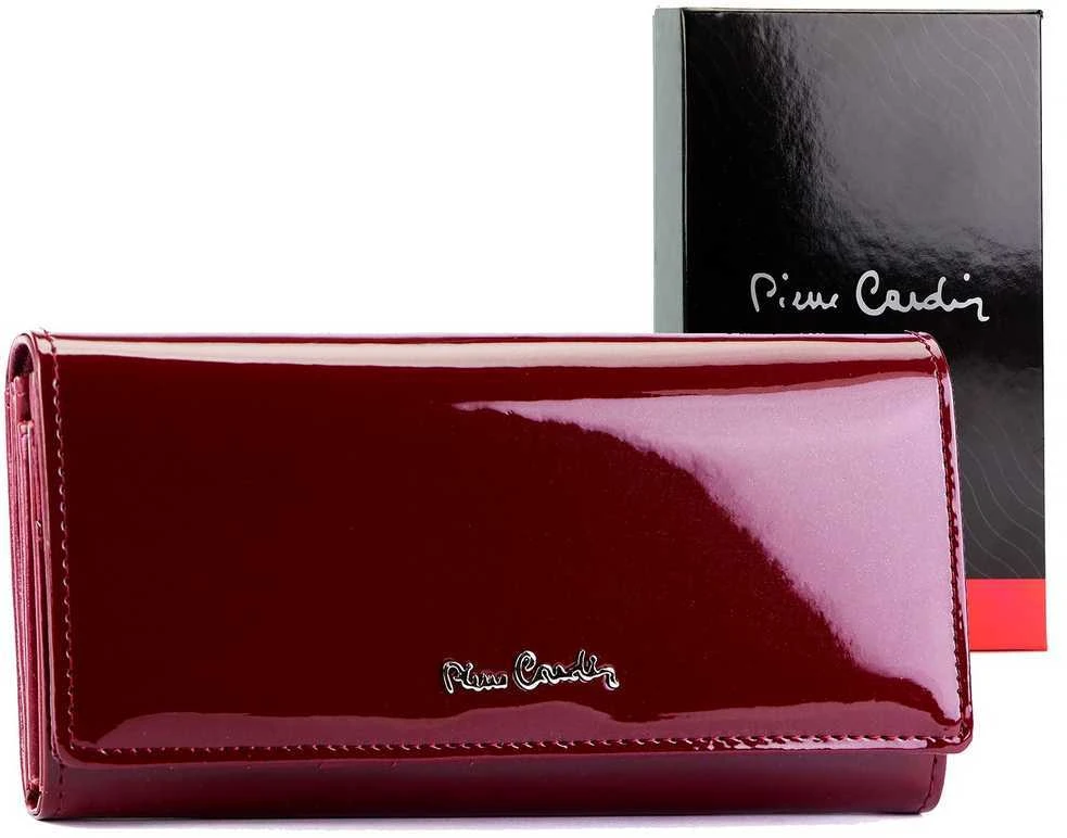 Moteriška piniginė Pierre Cardin 07 SHINY 102 violetinė