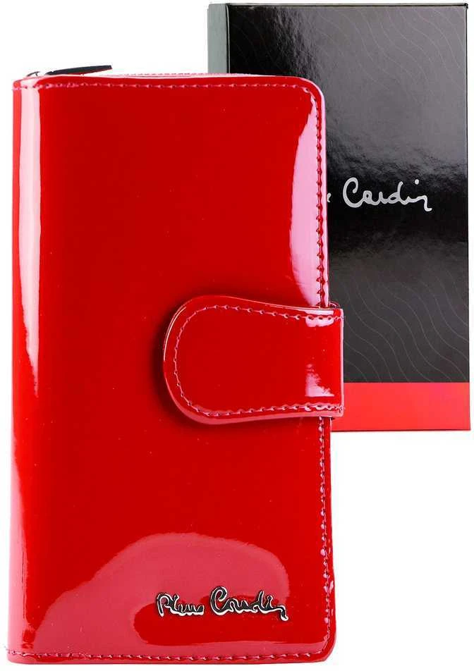 Moteriška piniginė Pierre Cardin 07 SHINY 116 raudona