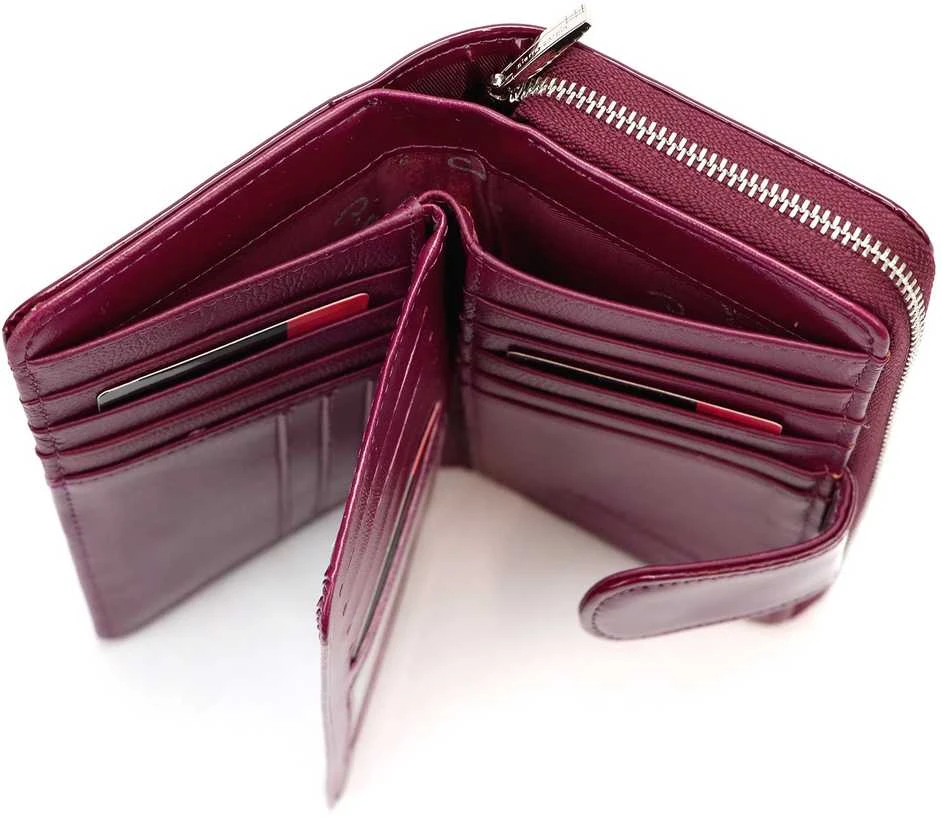 Moteriška piniginė Pierre Cardin 07 SHINY 116 violetinė