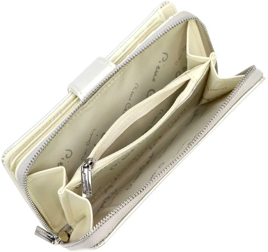 Moteriška piniginė Pierre Cardin 07 SHINY 116 smėlio