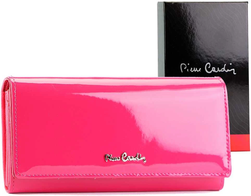 Moteriška piniginė Pierre Cardin 07 SHINY 102 fuksija