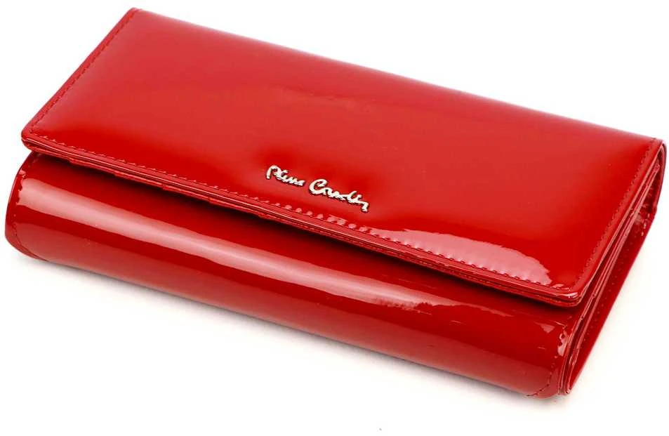 Moteriška piniginė Pierre Cardin 07 SHINY 102 raudona