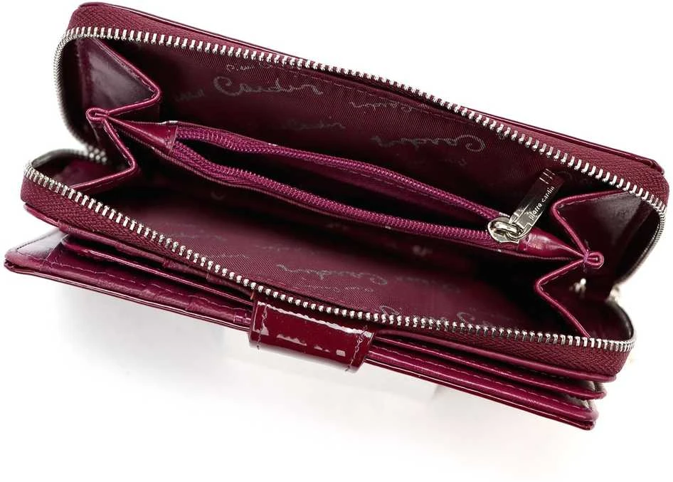 Moteriška piniginė Pierre Cardin 07 SHINY 116 violetinė