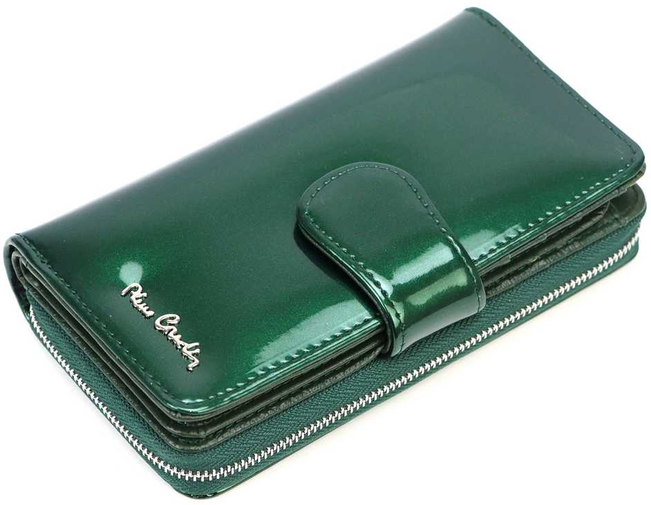Moteriška piniginė Pierre Cardin 07 SHINY 116 žalia