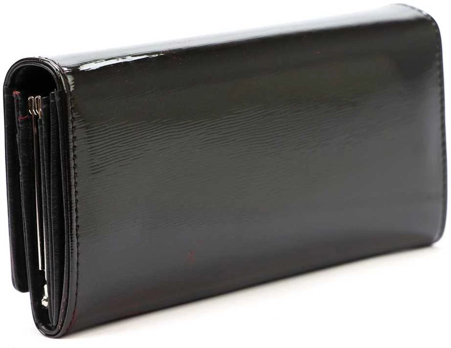 Natūralios odos moteriška piniginė Pierre Cardin 05 LINE 100, juoda