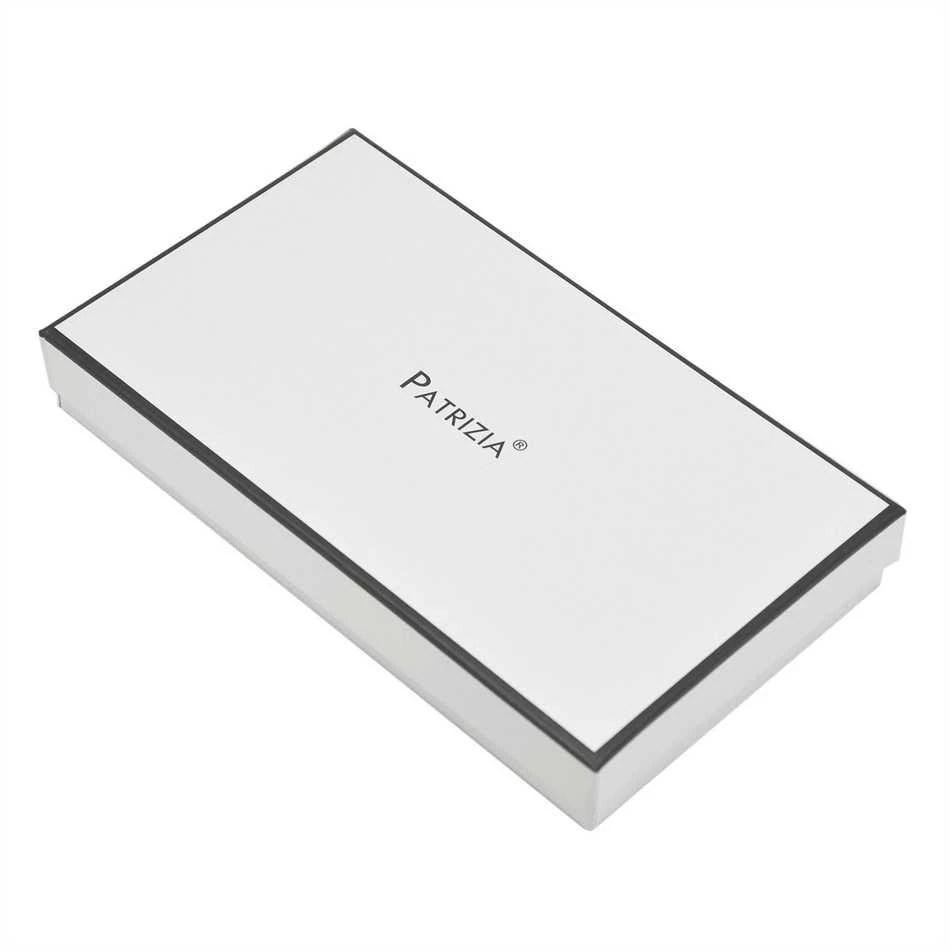 Natūralios odos moteriška piniginė RFID Patrizia VL-116, mėlyna