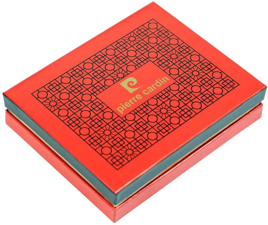 Natūralios odos vyriška piniginė Pierre Cardin TILAK61 8806, juoda