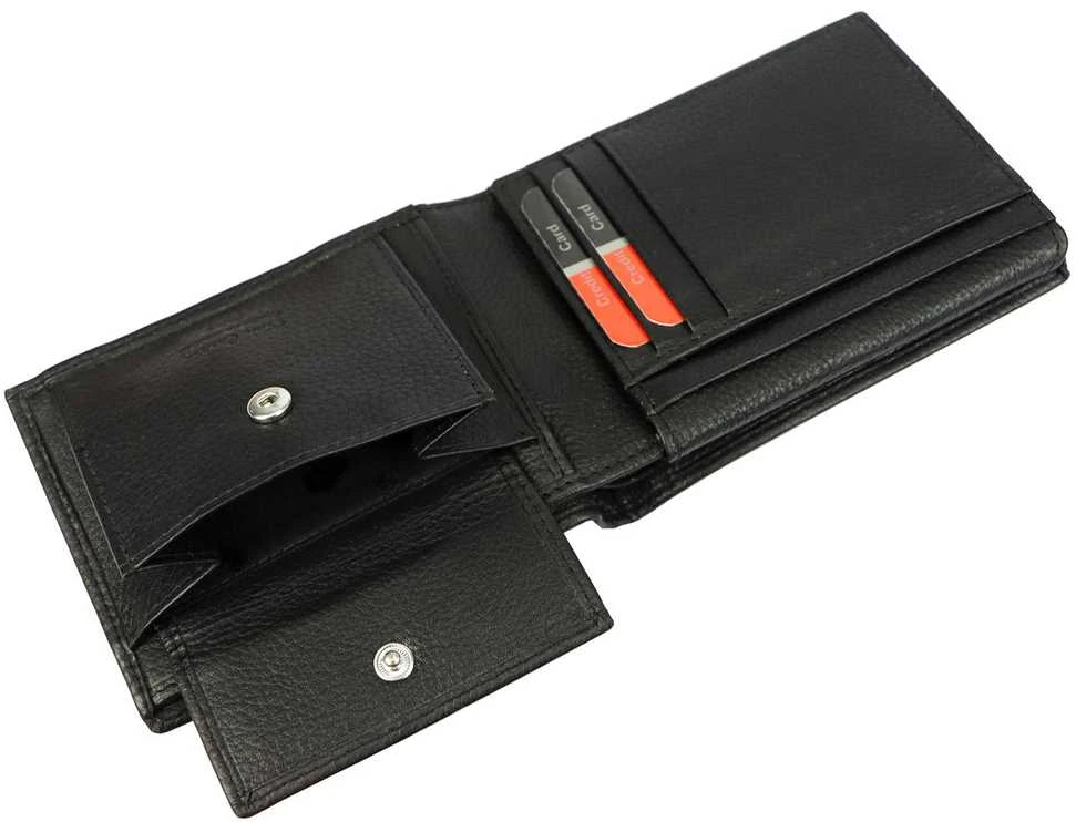 Natūralios odos vyriška piniginė Pierre Cardin TILAK61 8806, juoda