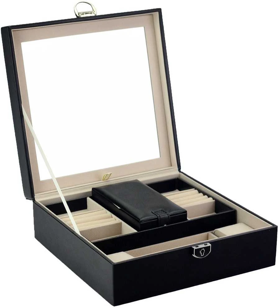 Papuošalų dėžutė PATRIZIA BEAUTY-23001 juoda