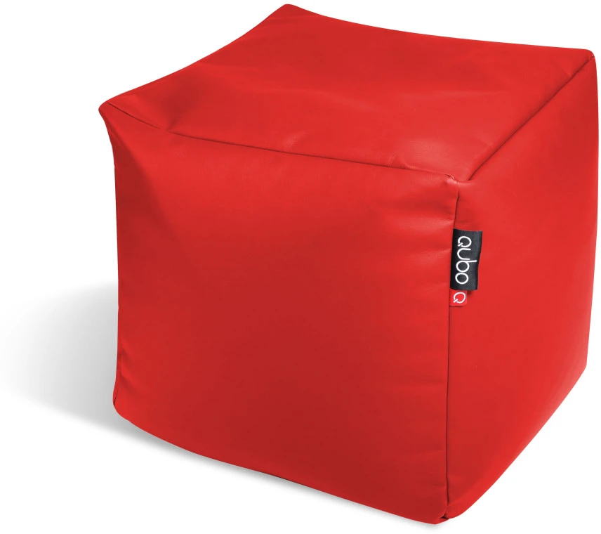 Sėdmaišis Qubo™ Kubas 25 cm Strawberry SOFT FIT